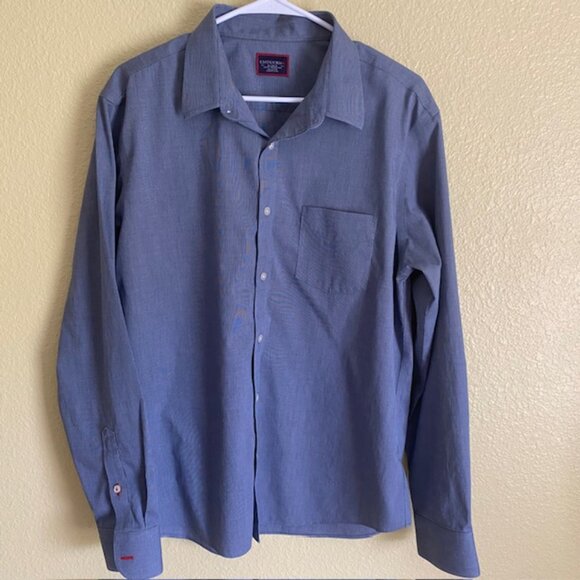 UNTUCKit Other - UNTUCKit Men's Button Up Long Sleeve Shirt XL Blue